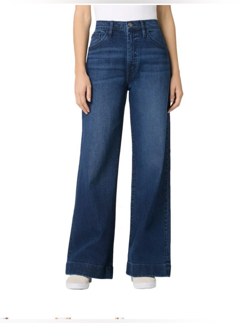 HUDSON Jolene Wide Leg Walker Jeans